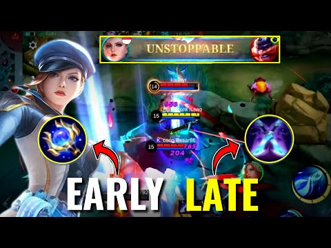 SILVANNA NEW 1 SHOT DELETE BUILD!😱100% WORKED EARLY TO LATE GAME! SILVANNA BEST BUILD 2023