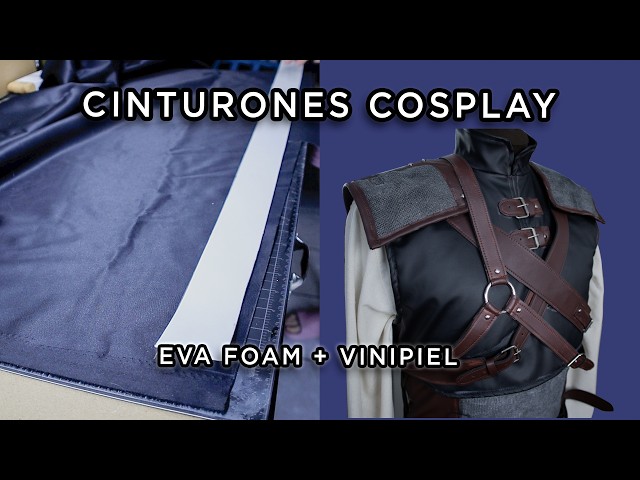 Vídeo relacionado con yanwuwa Cinturón de poción vintage para adultos, unisex, ajustable, de piel sintética, con patrón en relieve, para cosplay, marrón claro, M