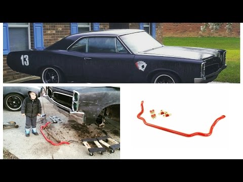 How to Upgrade your sway bar, 67 GTO chevelle, cutlass, tempest handling how to.