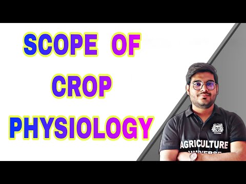 what is Crop physiology crop physiology kya hai crop physiology bsc ag second semester