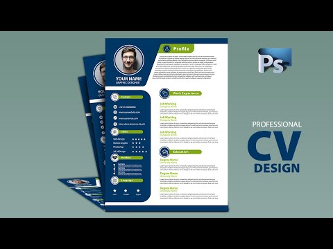 How to Creative Resume design Resume Design in Adobe Illustrator CC Vertex Graphic