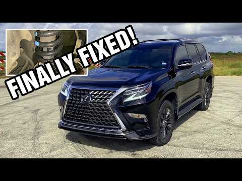 Lexus GX460 KDSS Lean FINALLY FIXED BY LEXUS! (BEFORE AND AFTER RESULTS)