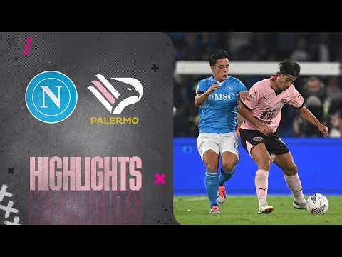 Napoli-Palermo 5-0 | HIGHLIGHTS - Sedicesimi di finale Coppa Italia Frecciarossa 24/25
