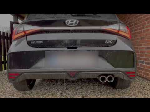 Hyundai i20 N-Line 2022 | Stock Exhaust Sound & Revs