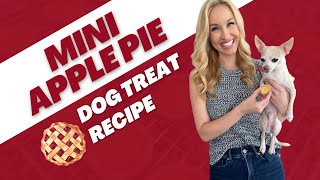 Mini Apple Pie Dog Treat Recipe | Proud Dog Mom