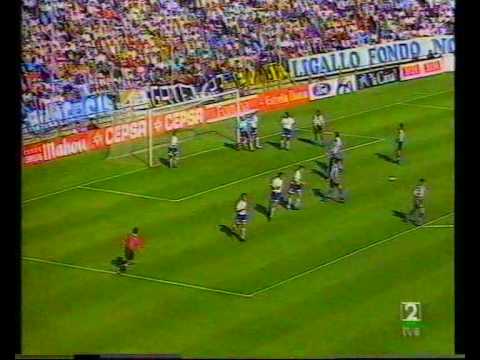 Real Zaragoza 2- Hercules 0 Temporada 96-97