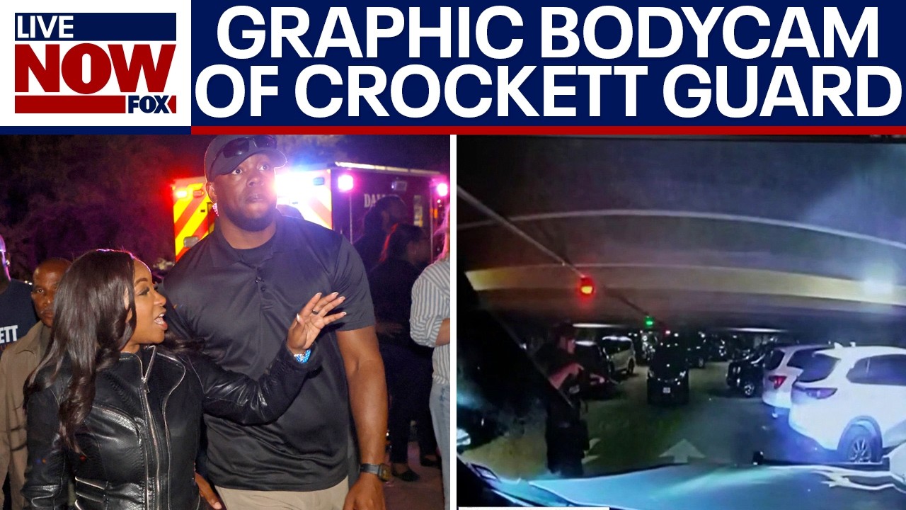 Bodycam footage of Crockett bodyguard shooting [GRAPHIC]