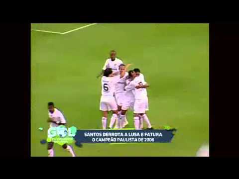 Santos 2x0 Portuguesa (09/04/2006) - Paulistão 2006 (Santos campeão)