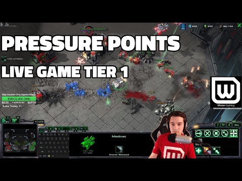 Starcraft 2: Pressure Points (Live Game Tier 1 Master)