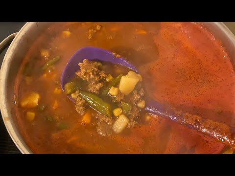 My mamaws old fashioned vegetable soup recipe!