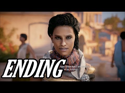 Assassin's Creed: Origins - Ending Cutscenes (The Birth of the Brotherhood)