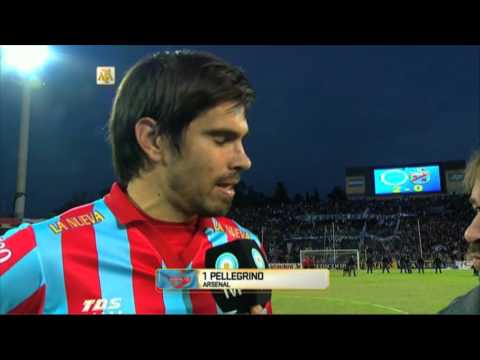 Pellegrino: "Fueron efectivos". Godoy Cruz 2 - Arsenal 0. Fecha 13. Primera División 2016.