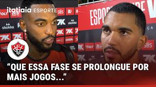 RAMON E LUCAS ARCANJO ANALISAM PARTIDA E DESEMPENHO CONTRA O ATLÉTICO E DESTACAM DEFESA DO VITÓRIA