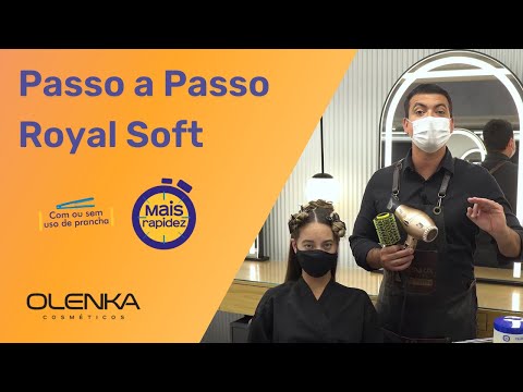 Passo a passo de como fazer uma redução de volume com a Royal Soft - Olenka Cosméticos