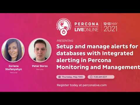 Setup and manage alerts for databases with Integrated alerting in Percona Monitoring and Management