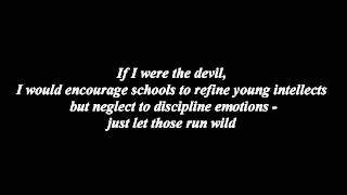If I Were the Devil - (BEST VERSION) by PAUL HARVEY audio restored