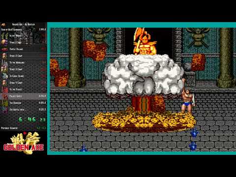 Golden Axe Death Adder glitch