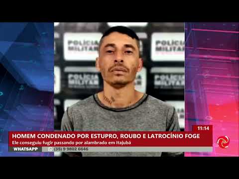 Detento foge do presídio de Itajubá: ele passou por alambrado