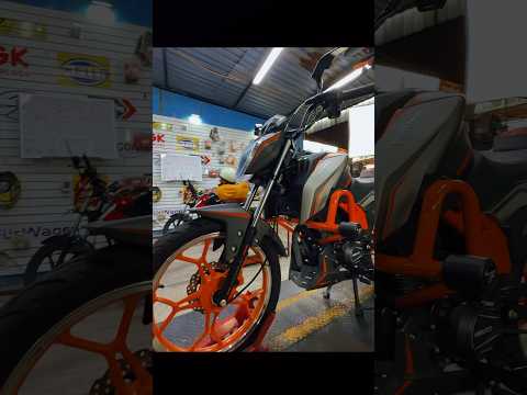 El cliente quería una Jaula para moto pero hice algo diferente#moto #motos #bikers #biker #sliders