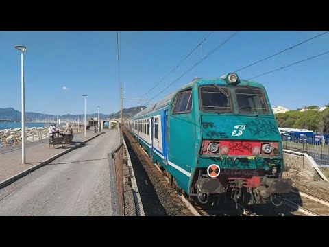 e464 298 mazinga,Treno regionale veloce piano ribassato,Lavagna,trains hunter,trainspotting,railways