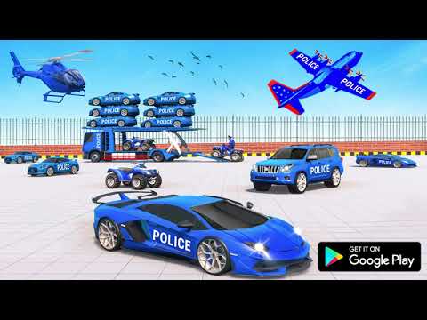 US Police-Car Transport Trucks 1