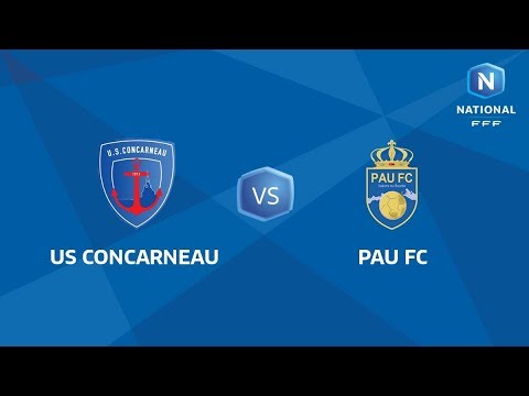J6 : US Concarneau - Pau FC I National FFF 2018