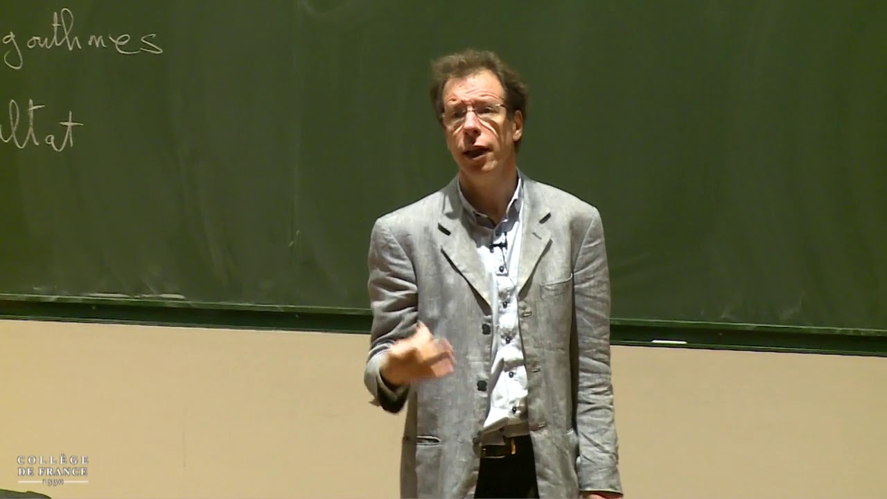 L'apprentissage face à la malédiction de la grande dimension (1) - Stéphane Mallat (2017-2018)