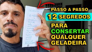 12 Segredos para consertar qualquer geladeira frost free que não gela embaixo[PASSO A PASSO]