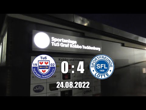 🇪🇺 🇩🇪 TGK Tecklenburg vs Sportfreunde Lotte 24.08.2022