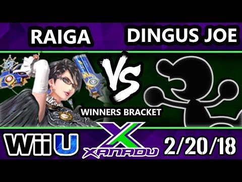 S@X 242 Smash 4 - Raiga (Bayonetta, Lucina) Vs. Dingus Joe (G&W) - SSB4 Winners Bracket