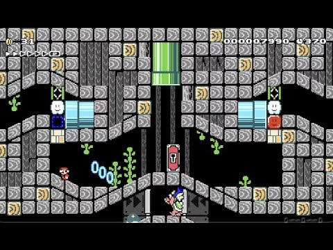 Super Mario Maker 2 - ◆ Portal Gimmick Mansion ◆ by Shearwater