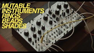 Video thumbnail for Resonator I [ EURORACK ] Mutable Instruments RINGS + BEADS + SHADES by R. P. Gould