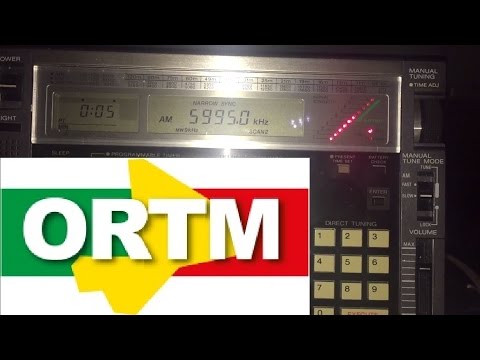 200 metre Beverage: Radio Mali 5995 kHz, Bamako, rare reception with discernible audio