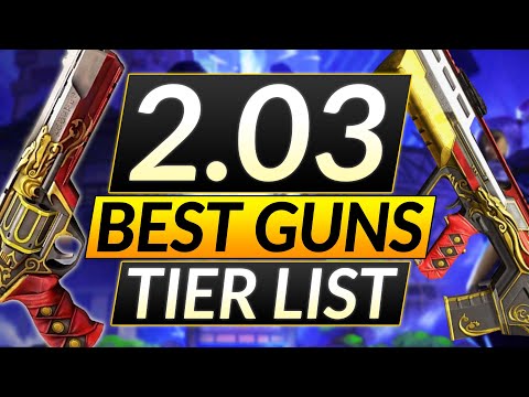 BEST and WORST WEAPONS of the NEW 2.03 PATCH - Guns Tier List - Valorant Tips Guide