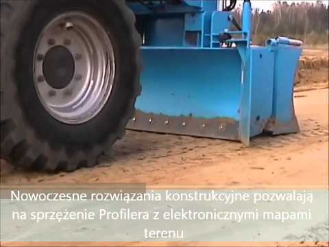 RePoz PROFILER 01 równiarka, łata automatyczna brukarska, drogowa