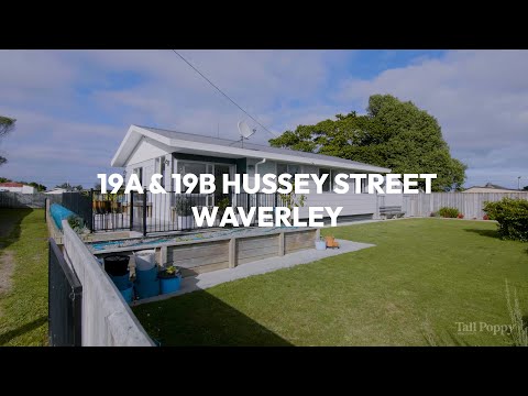 19A and B Hussey Street, Waverley, South Taranaki, Taranaki, 3房, 1浴, 独立别墅