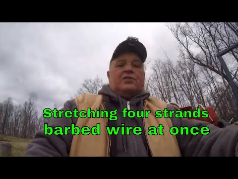 Barbed wire rig (invention)