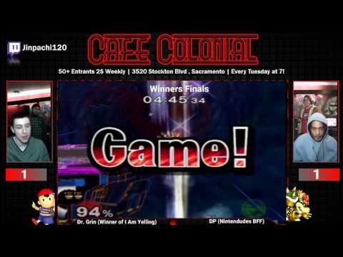 Dr. Grin (Pichu, Falco, Ness, DK, Ganon) vs DP (Pichu, Sheik, Bowser, DK, Ganon) -  Winners Finals