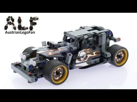 Vidéo LEGO Technic 42046 : La voiture du fuyard