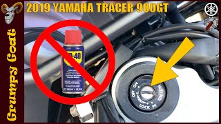 Graphite lubricant for motorcycle ignition locks, car door locks, etc ... better than WD-40