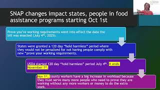 Repercusiones de la financiación federal: información y medidas a tomar 10/3