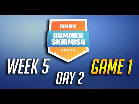[Week 5 Day 2] Game 1 Fortnite Summer Skirmish $500,000 Tournament Highlights