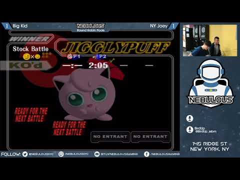 Nebulous Melee #100: Singles - Round Robin Pools: Big Kid vs. NY Joey
