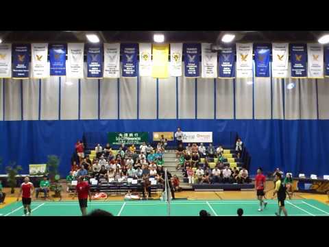 Badminton Exhibition Game @ Humber College Aug. 16, 2011