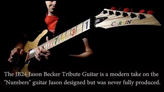 Video thumbnail for Carvin Guitars Jason Becker's JB24 "Numbers" Signature Model 24 Fret Guitar by Kiesel Guitars