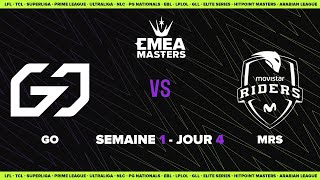 EMEA Masters Summer 2023 - Group D4 - GO vs MRS