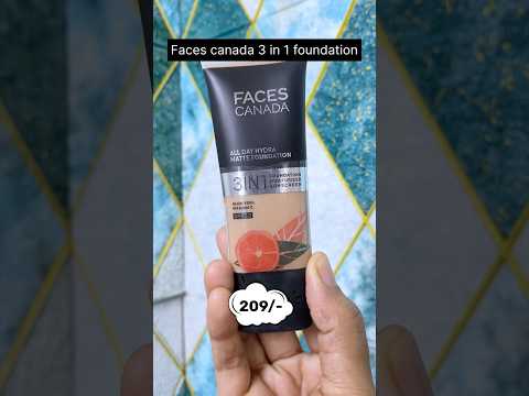 Faces canada foundation #review #foundation #makeup #facescanada #shorts #shortsfeed #youtubeshorts