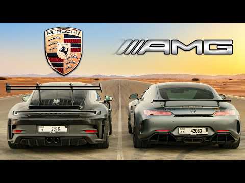 911 GT3 RS gegen AMG GT R: DRAG RACE