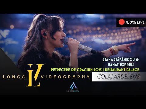 Stana Stapanescu & Banat Express - Colaj Ardelene | Petrecere De Craciun 2025 | Restaurant Palace