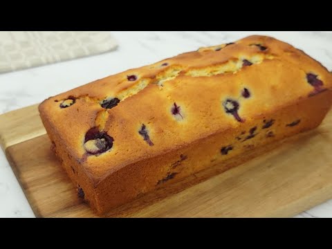Moist Lemon Blueberry Cake Recipe | How To Make Blueberry Lemon Cake